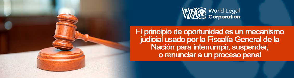 Solicitud de Principio de Oportunidad en Colombia