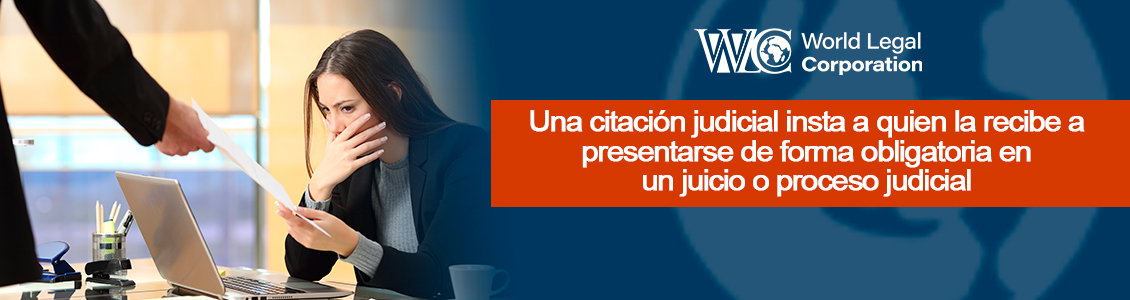 Qu hacer en caso de una citacin judicial?