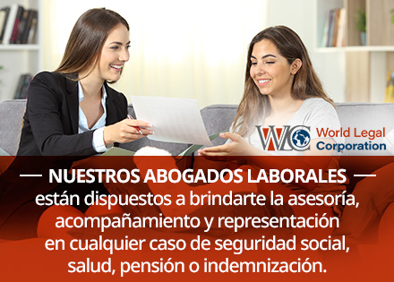 Cuando suceda un accidente de trabajo en Colombia, necesitar de la asesora experta de un abogado laboral.