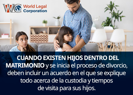 Para con Hijos Quieren Tramitar un Divorcio de Mutuo Acuerdo.